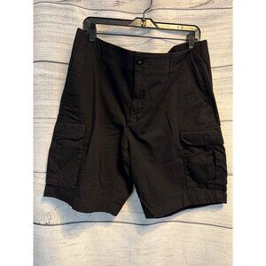 Apt. 9 Mens Premier Flex Cargo Shorts Black Size 38